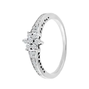 انگشتر نقره زنانه اقلیمه مدل AN438