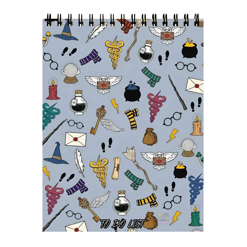 دفتر برنامه ریزی 60 برگ طرح هری پاتر کد 83