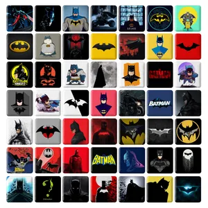 مگنت خندالو طرح بتمن Batman مدل مربعی کد 98 مجموعه 49 عددی