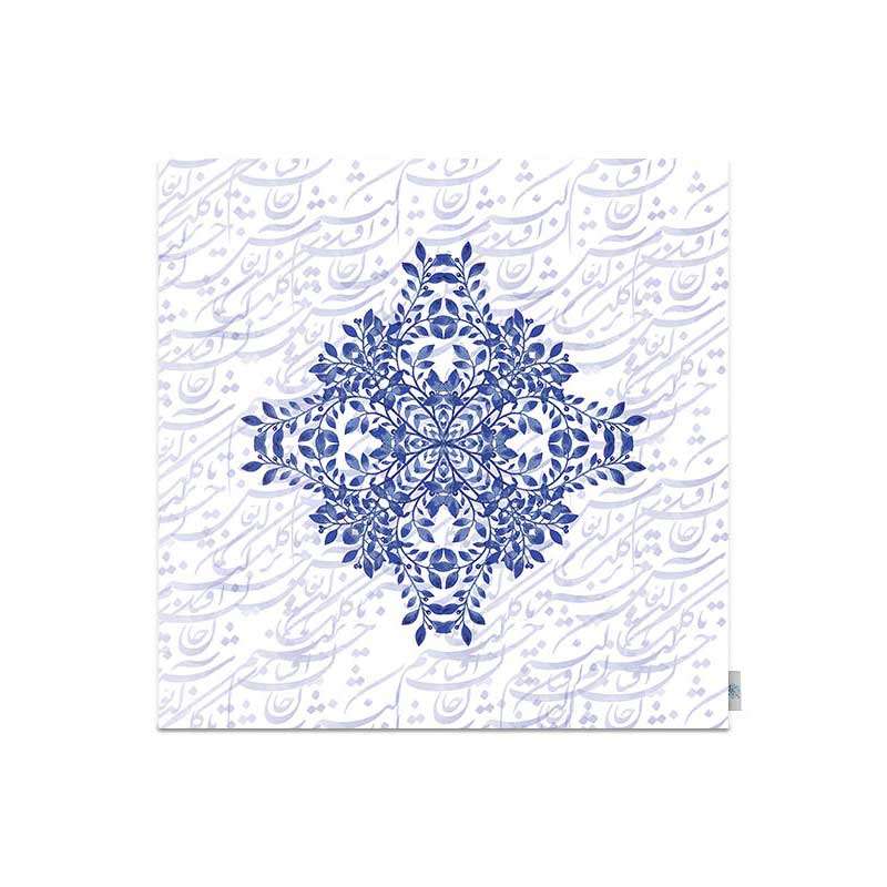 رومیزی شمسه نگار مدل گل کد DPR162