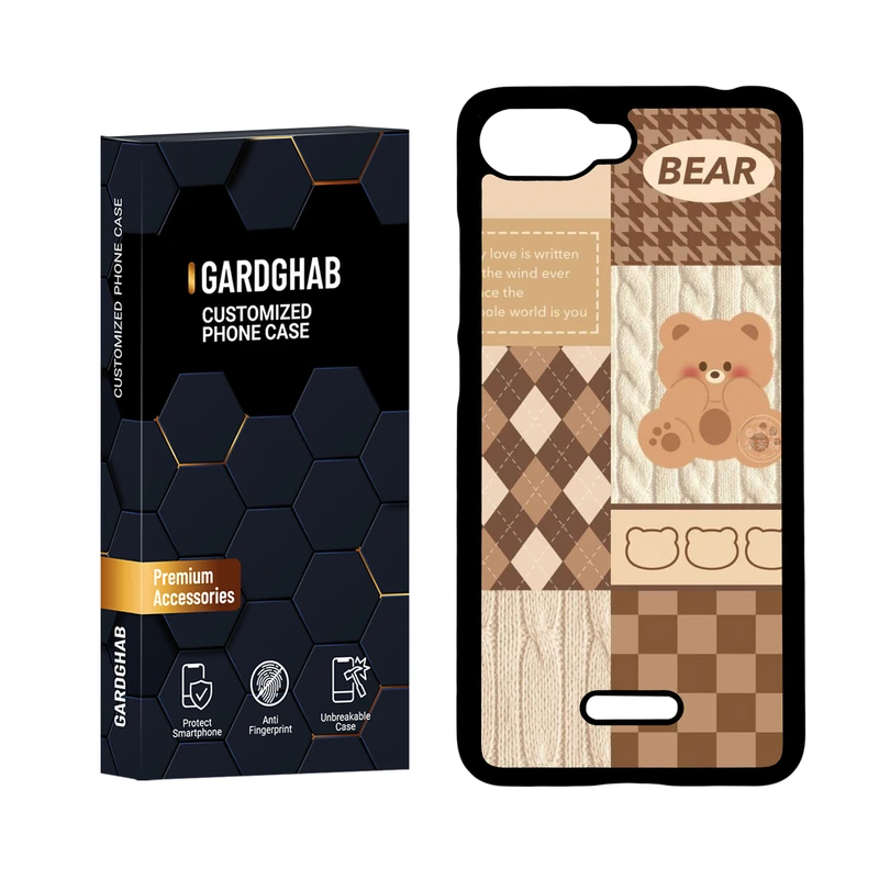 کاور گارد قاب مدل دور ژله ای فانتزی مناسب برای گوشی موبایل شیائومی Redmi 6A