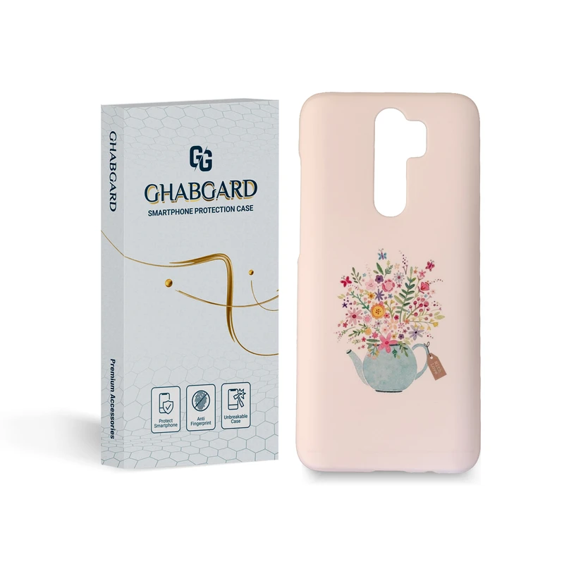 کاور قاب گارد مدل گل مناسب برای گوشی موبایل شیائومی redmi note 8 pro 