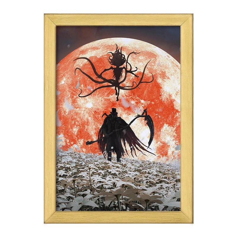 تابلو خندالو طرح بازی بلاد بورن Blood Borne کد 30066