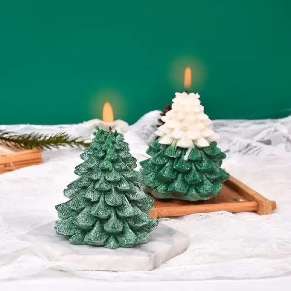 قالب شمع مدل درخت کاج