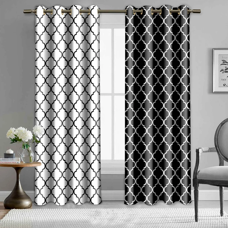 پرده مدل 20262 سایز 140x280 سانتی متر