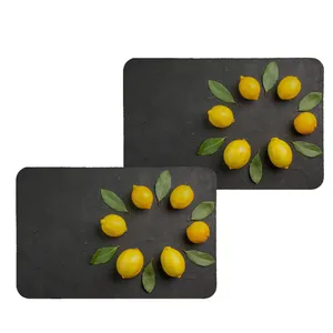 زیربشقابی طرح لیمو کد 8484 مجموعه 2 عددی