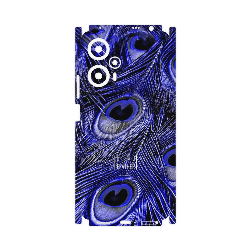 برچسب پوششی ماهوت مدل Purple Feather-FullSkin مناسب برای گوشی موبایل شیائومی Poco F5