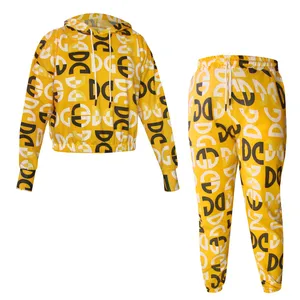 ست هودی و شلوار زنانه کد A1108-Y