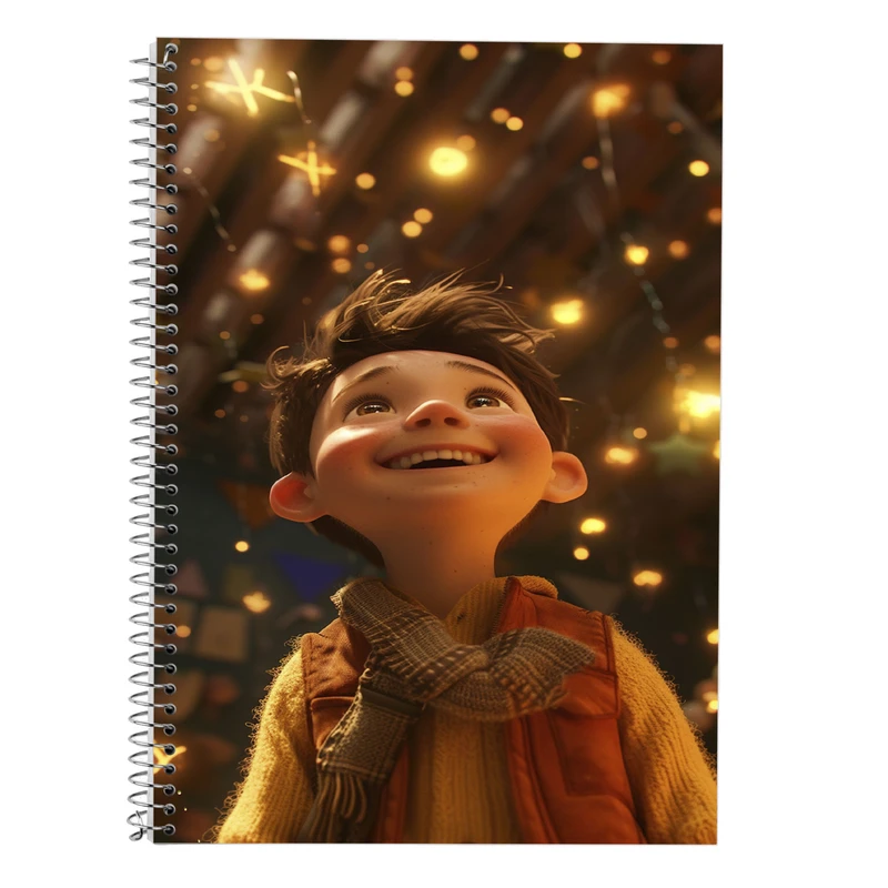 دفتر زبان 50 برگ مدوپد مدل دو خط کد DF14503