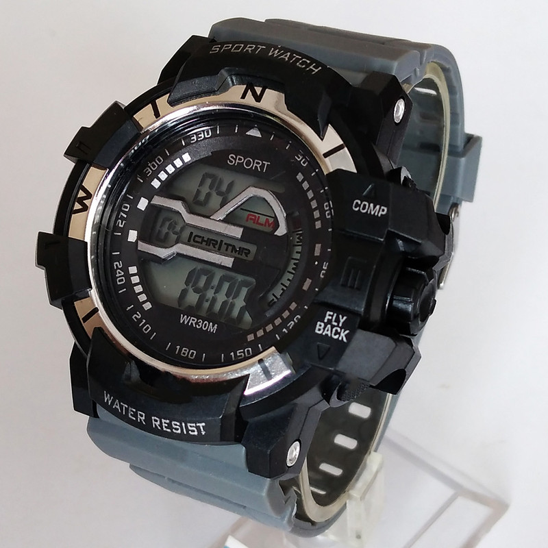 ساعت مچی دیجیتال پسرانه مدل FLY BACK SPORT کد GRY 25 ساعت مچی دیجیتال پسرانه مدل FLY BACK SPORT کد GRY 25