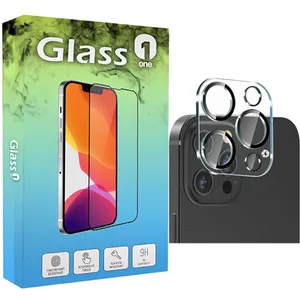 محافظ لنز دوربین گلس وان مدل LNZ3D مناسب برای گوشی موبایل اپل IPhone 13 Pro Max
