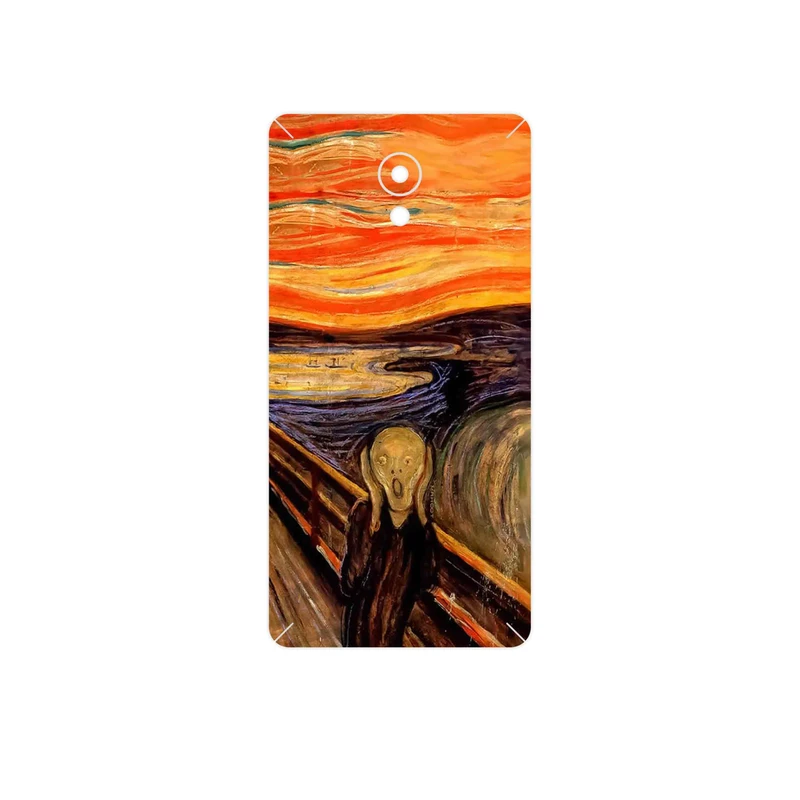 برچسب پوششی ماهوت مدل The Scream of Munch مناسب برای گوشی موبایل لنوو Vibe P2