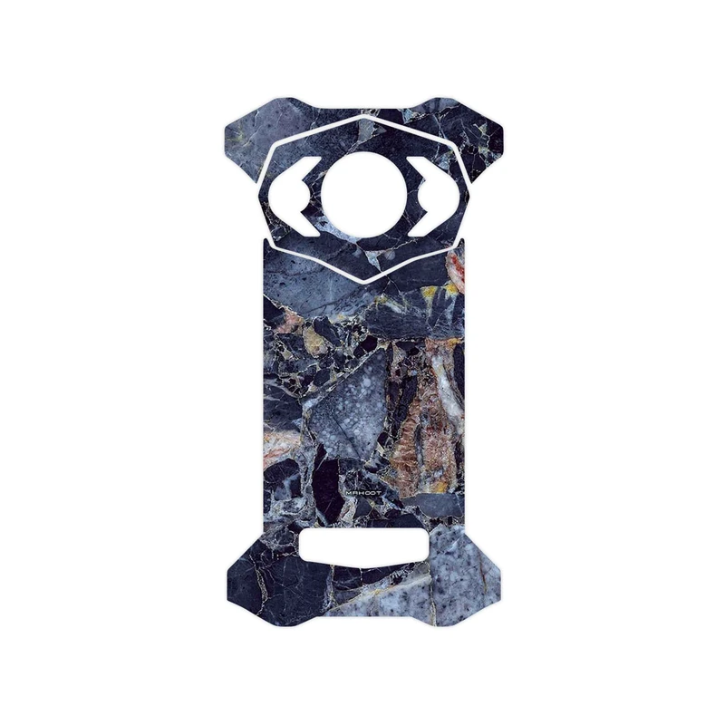 برچسب پوششی ماهوت مدل Broken black marble مناسب برای گوشی موبایل دوجی S98 Pro