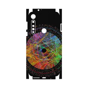 MAHOOT Mathematical Geometric Shape 2-FullSkin Cover Sticker for Motorola One Vision Plus