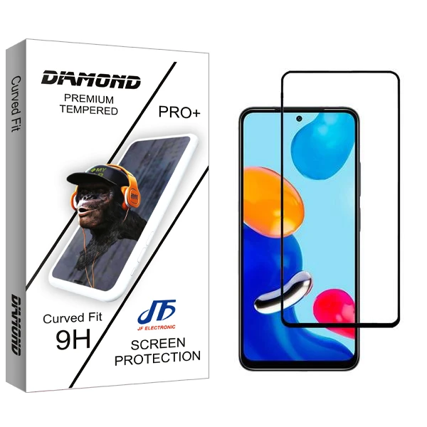 محافظ صفحه نمایش جی اف مدل Diamond مناسب برای گوشی موبایل شیائومی Redmi Note 11 Pro 4G