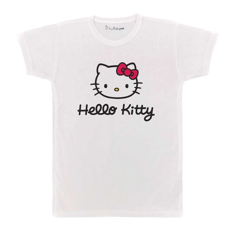 تی شرت بچگانه پرمانه طرح Kitty کد pmt.2373