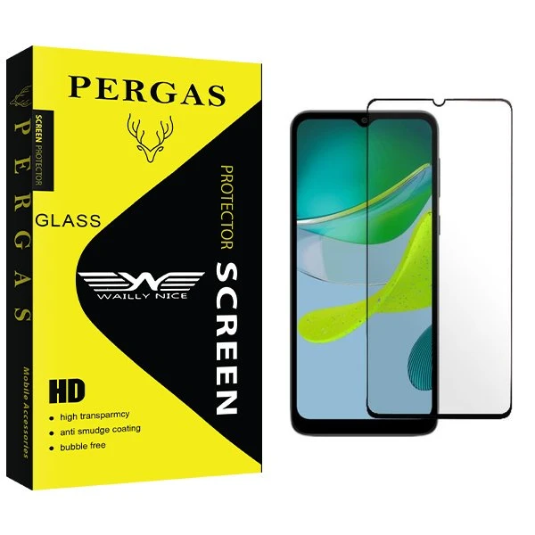 محافظ صفحه نمایش شیشه ای وایلی نایس مدل Pergas مناسب برای گوشی موبایل موتورولا Moto E13
