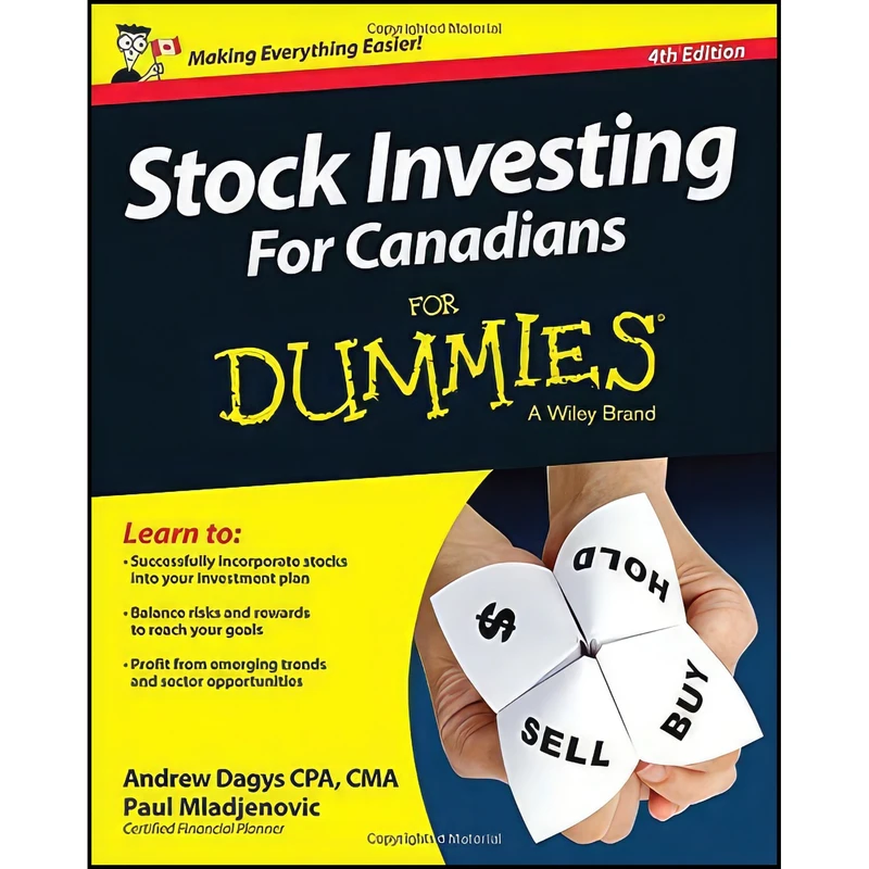 کتاب Stock Investing For Canadians For Dummies اثر Andrew Dagys and Paul Mladjenovic انتشارات For Dummies