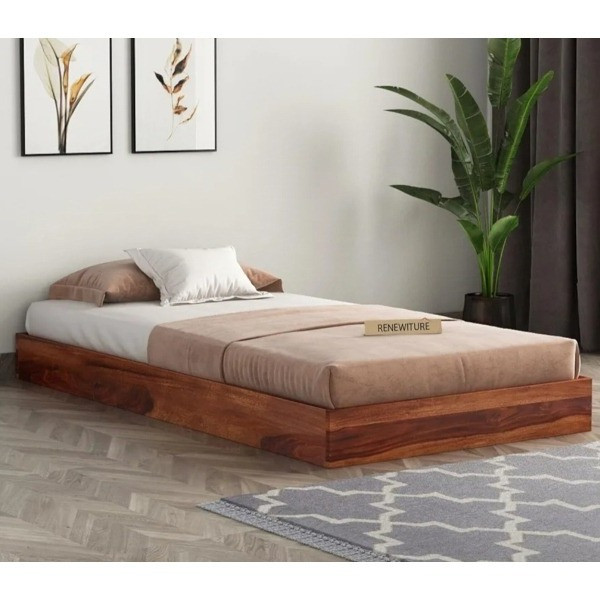 تخت خواب ام دی اف یک نفره مدل S-668 سایز 200×90 سانتی متر