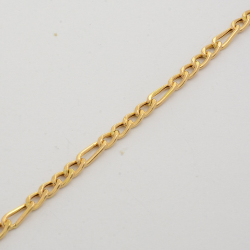 دستبند طلا کم اجرت 18 عیار زنانه طلای مستجابی مدل کارتیر E1094 کد C418