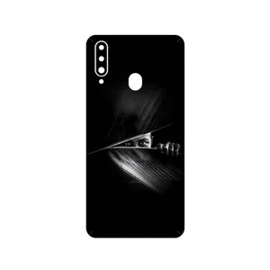 MAHOOT Black Portrait Cover Sticker for Samsung Galaxy A20s