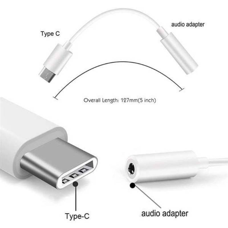 مبدل USB-C به AUX  مدل AC