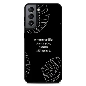 AKAM AMC-WSGS21-QOUTES8 Cover For Samsung Galaxy S21