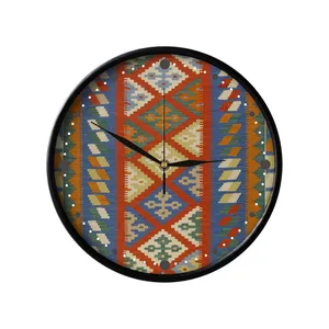 ساعت دیواری مدوپد طرح فرش گلیم مدل C-Gilim12
