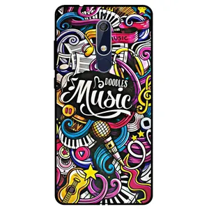 Megafone Music 8241 Cover For Nokia 5.1