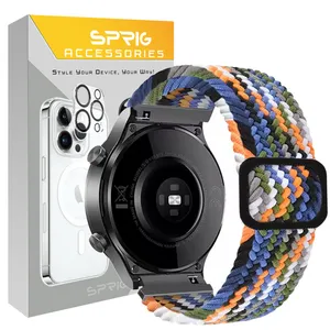 بند اسپریگ مدل Braided Colors Solo مناسب برای ساعت هوشمند سامسونگ Galaxy Watch 6 40mm / watch 6 44mm / Watch 6 Classic 43mm / Watch 6 Classic 47mm