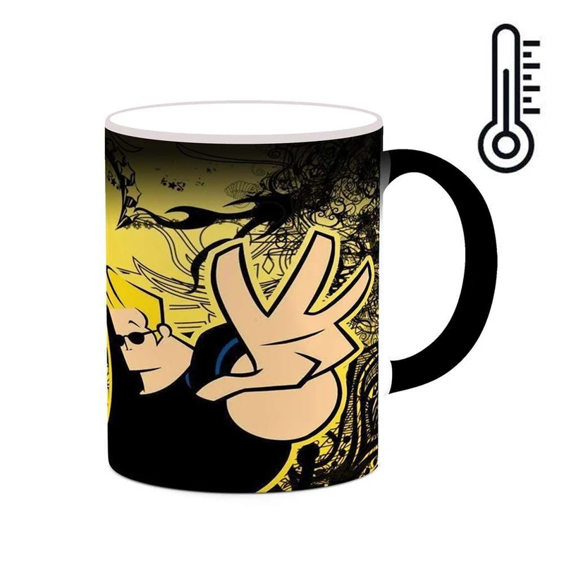 ماگ حرارتی کاکتی مدل کارتون Johnny Bravo کد mgh22698