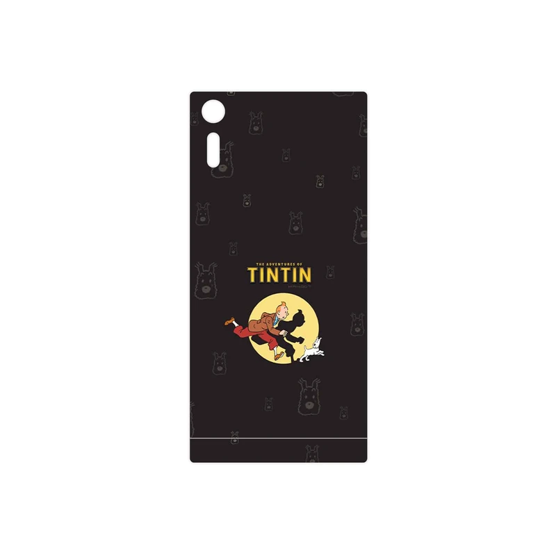 برچسب پوششی ماهوت مدل Tintin مناسب برای گوشی موبایل سونی Xperia XZ