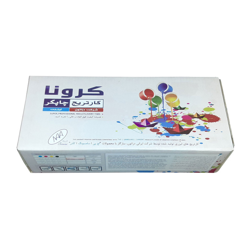 تونر مشکی کرونا مدل 285A
