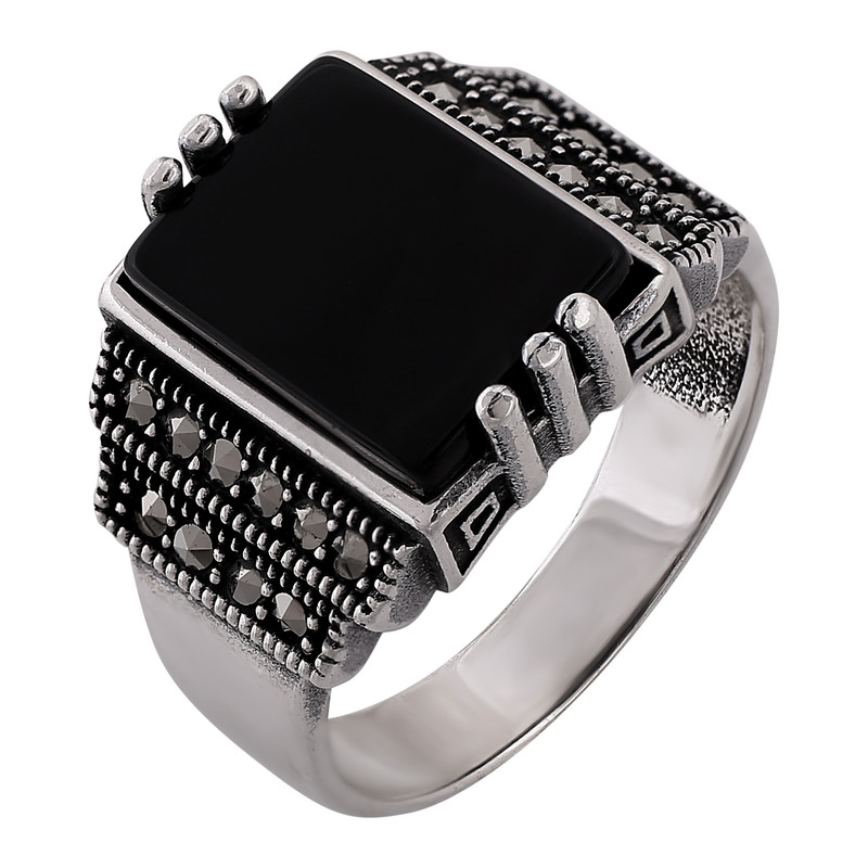 انگشتر نقره مردانه کد R3191