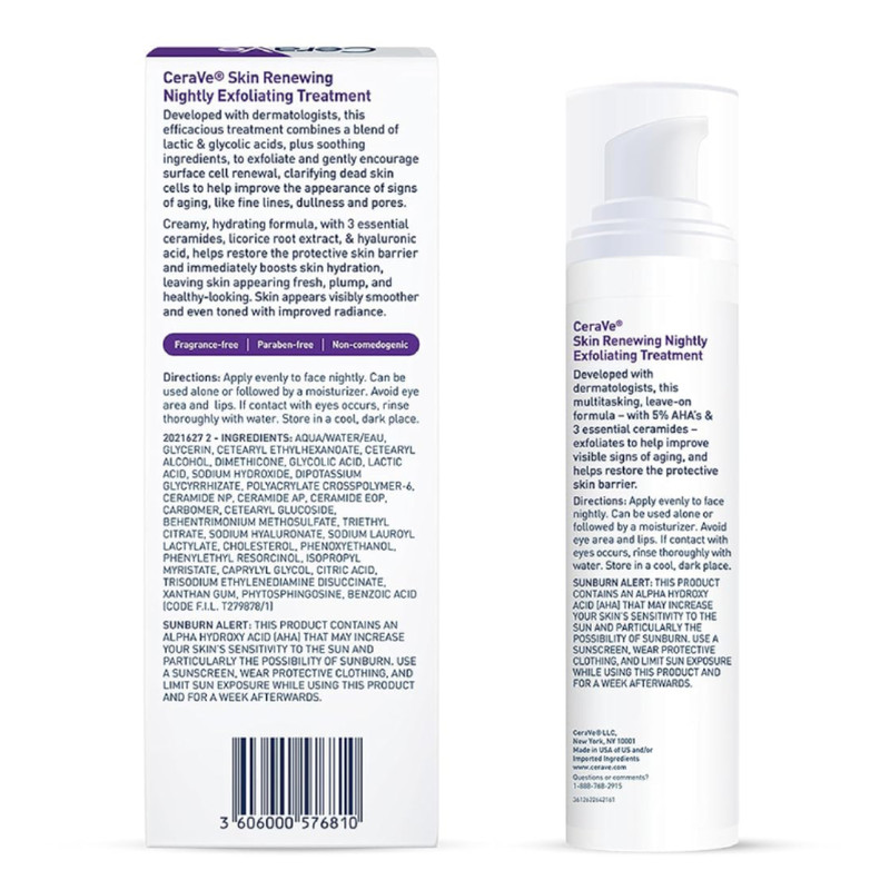 سرم ضد چروک سراوی مدل Exfoliating حجم 50 میلی لیتر سرم ضد چروک سراوی مدل Exfoliating حجم 50 میلی لیتر