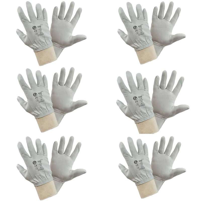 دستکش ایمنی مدل آرگون کد E654 مجموعه 6 عددی