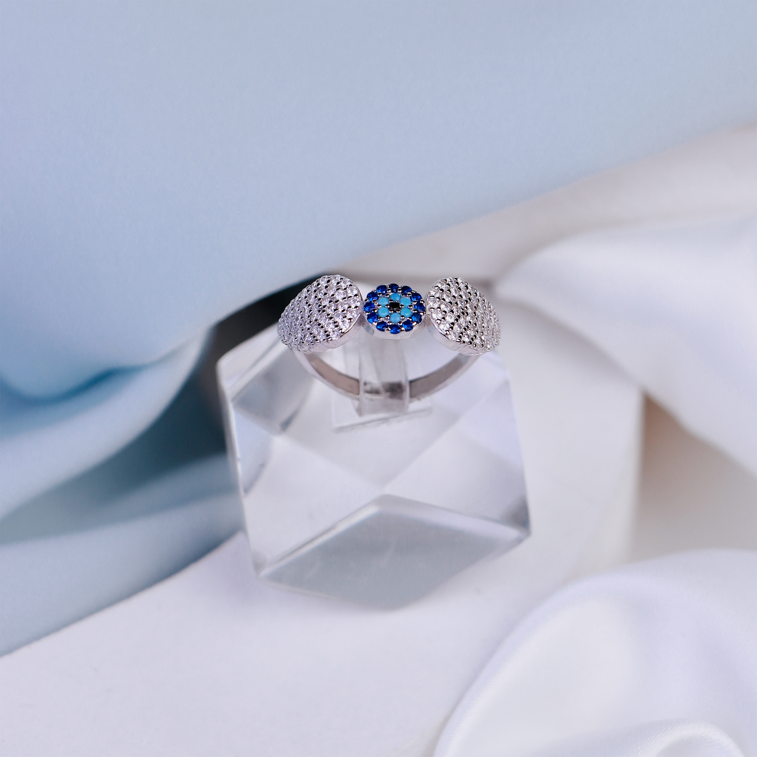 نیم ست نقره زنانه جی تی ای مدل بال فرشته