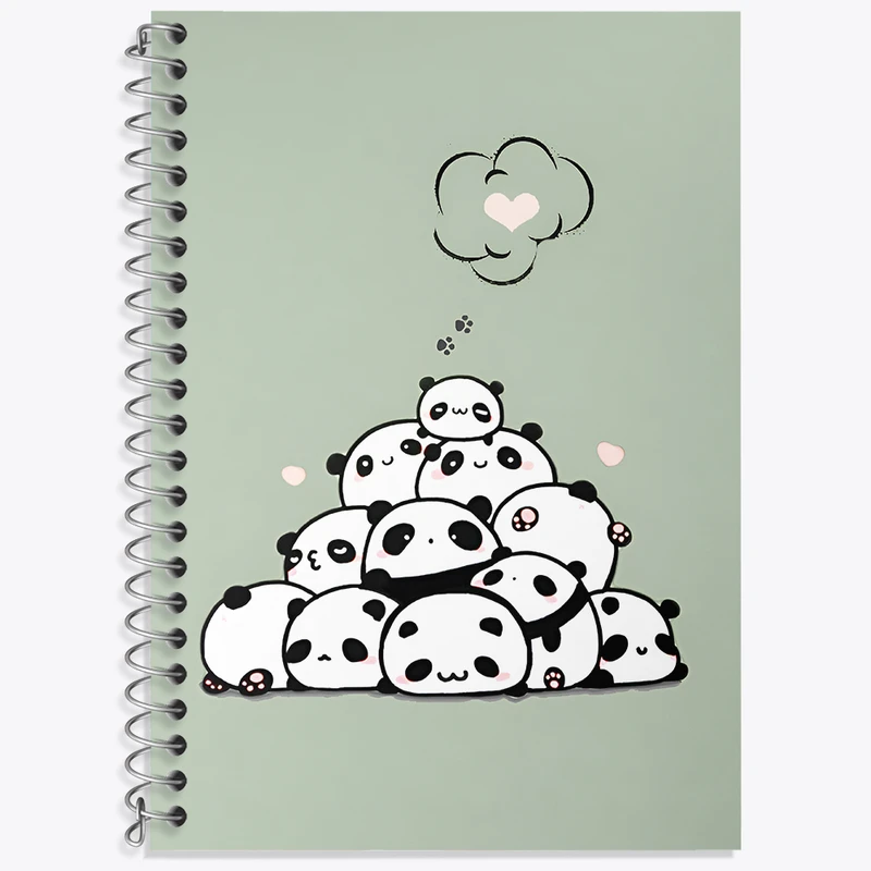 دفتر لغت 50 برگ خندالو طرح پاندا کیوت کد N4114