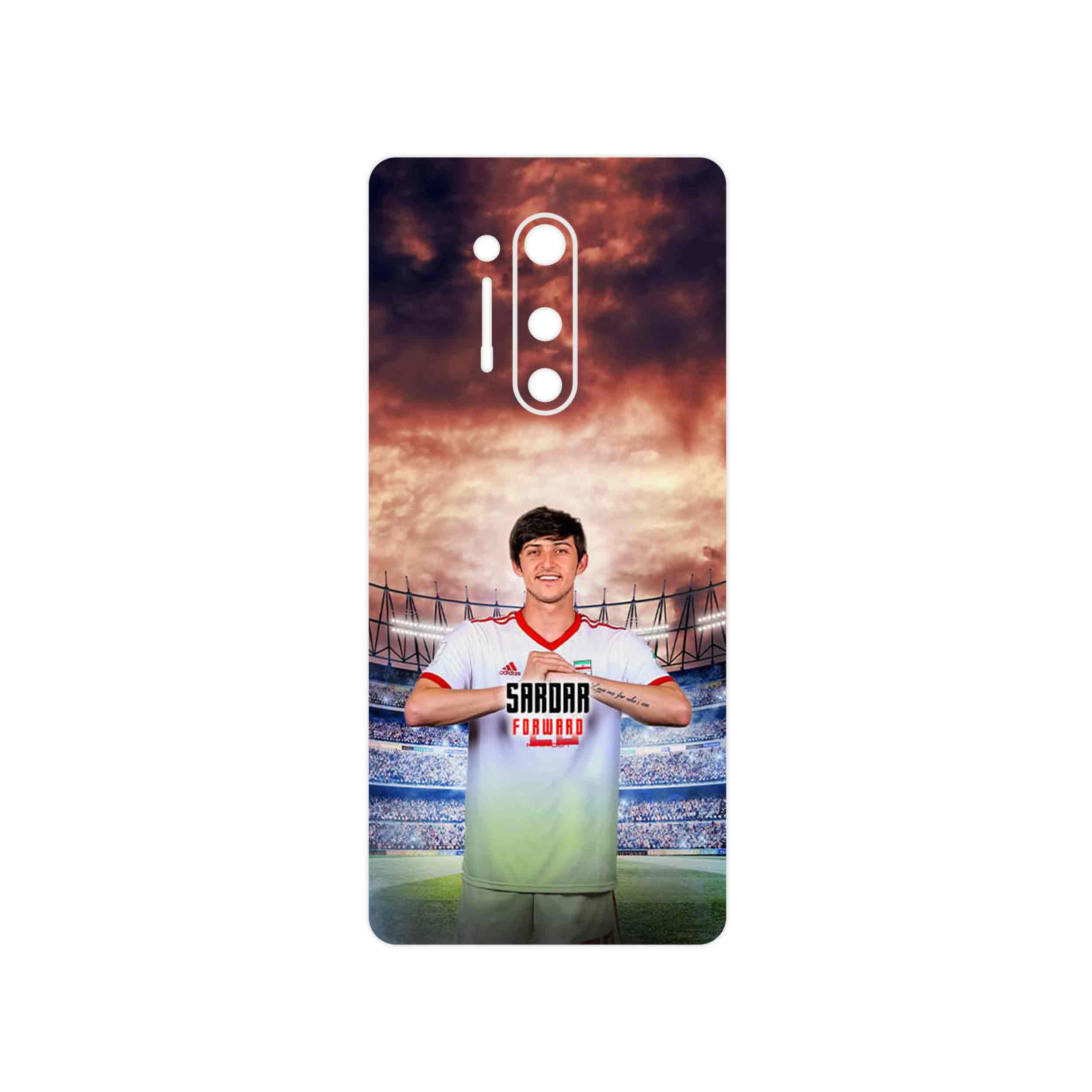 برچسب پوششی ماهوت مدل Sardar Azmoun مناسب برای گوشی موبایل وان پلاس 8 Pro