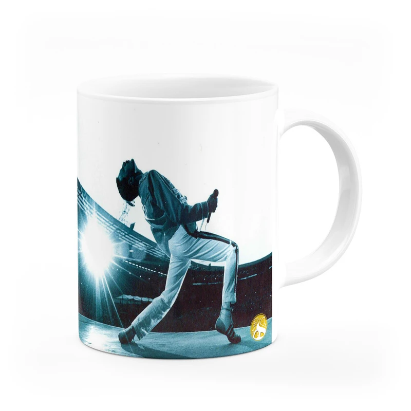 ماگ هومرو طرح فردی مرکوری کویین بند مدل MG9398