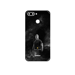 MAHOOT Dwayne Johnson Cover Sticker for Xiaomi Redmi 6