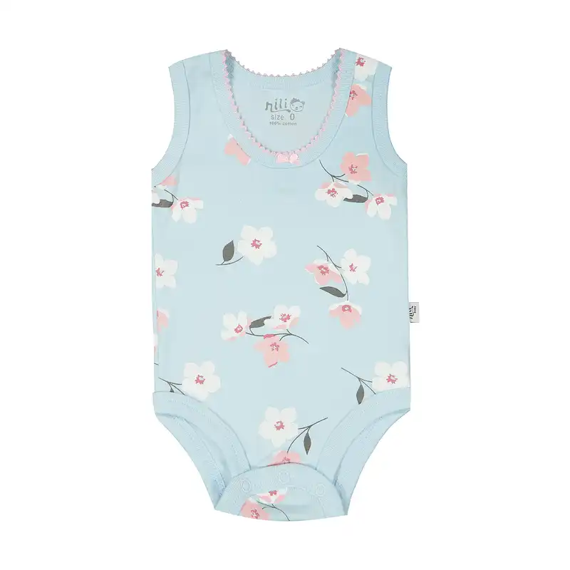 بادی نوزادی نیلی مدل lovly 86160