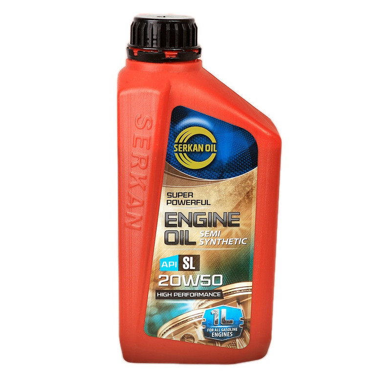 روغن موتور خودرو سرکان مدل SL-20W50 حجم 1 لیتر