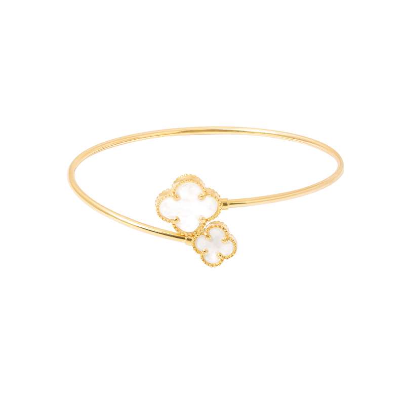 النگو طلا 18 عیار زنانه مدل گل النگو طلا 18 عیار زنانه مدل گل