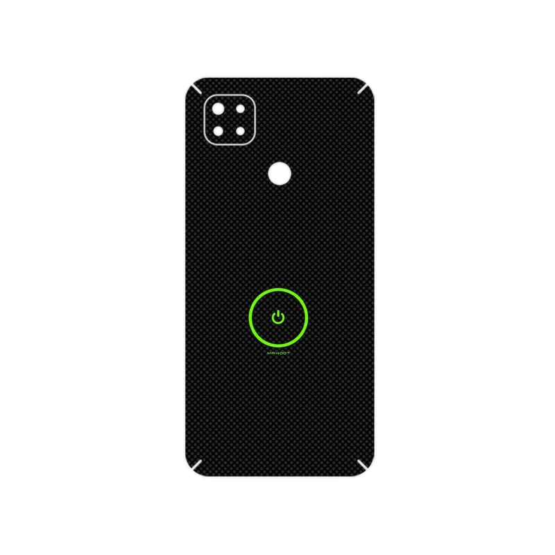 برچسب پوششی ماهوت مدل Minimal Power Button مناسب برای گوشی موبایل شیائومی Redmi 9 Activ