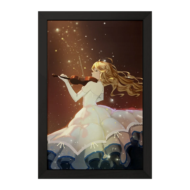 تابلو خندالو مدل کائوری انیمه دروغ تو در آوریل کد 32453