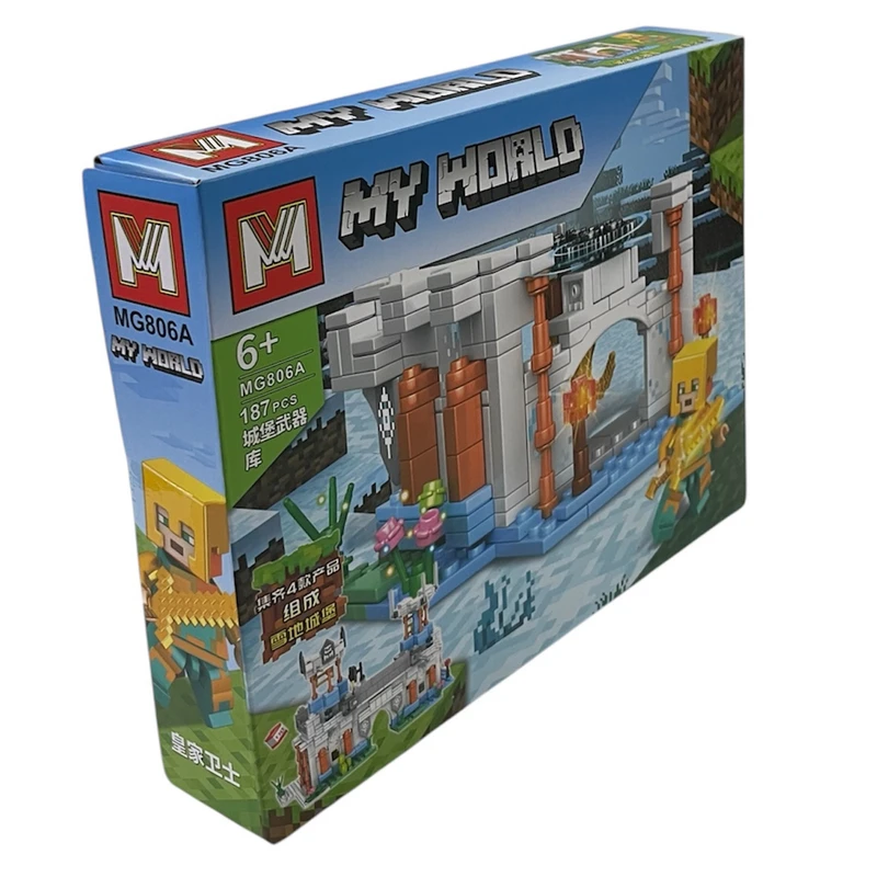 ساختنی ۱۸۷ تکه ام مدل ماینکرافت