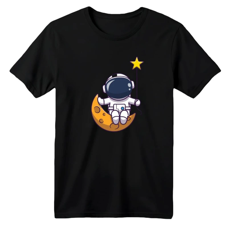 تی شرت آستین کوتاه بچگانه مدل فضانورد کد ۱۴