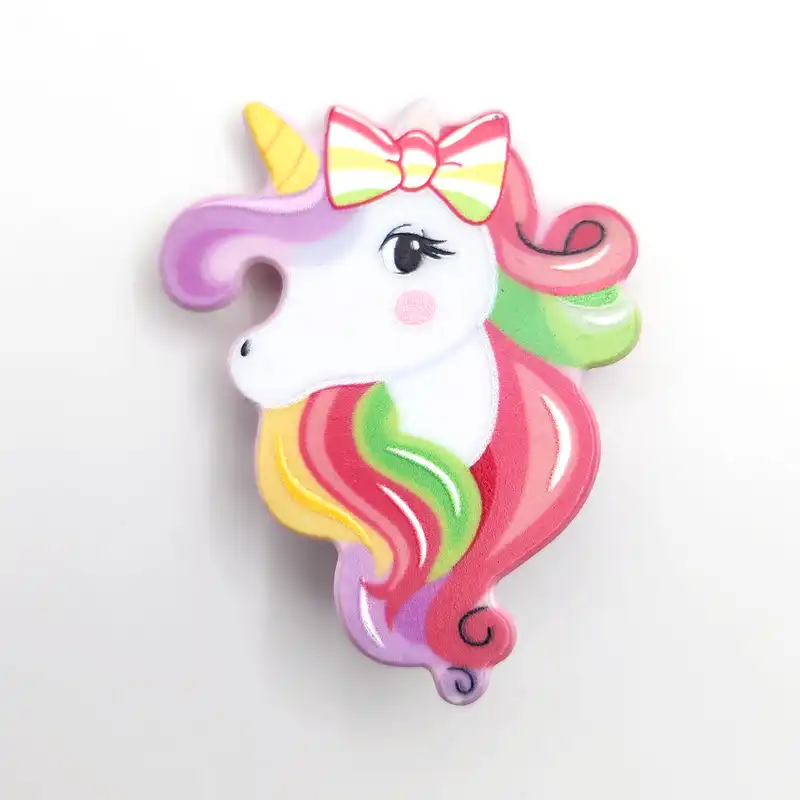 گیره مو دخترانه مدل یونیکورن کد SNG297-MT