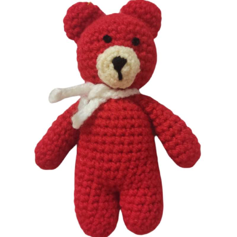 عروسک بافتنی مدل خرس کد 1